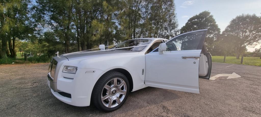 Rolls Royce Ghost Hire in Sydney with a driver  Astra Limousines